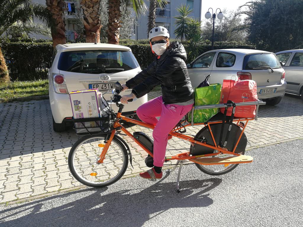 La bicicletta elettrica da carico durante il coronavirus e dopo.