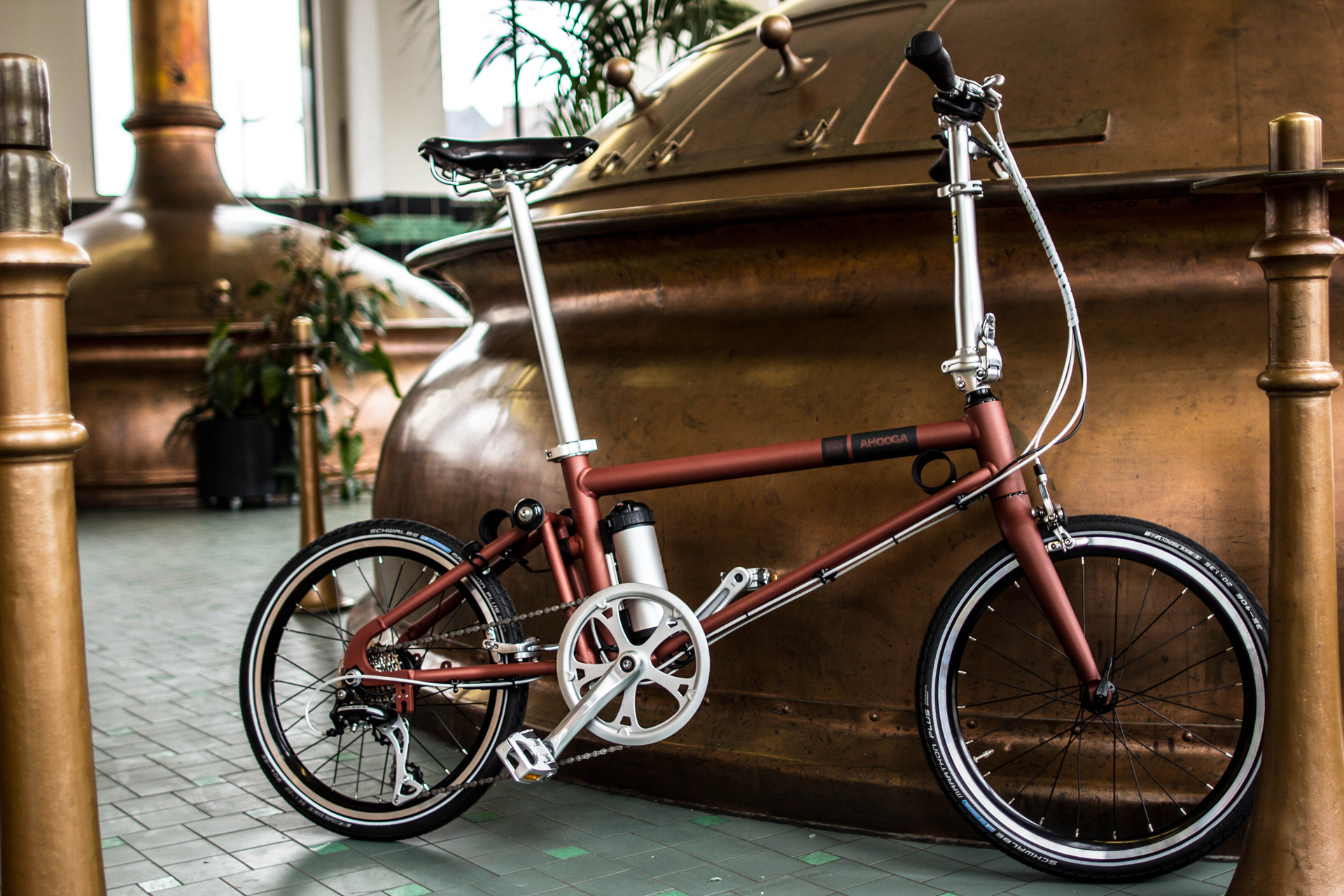 Ahooga VS Brompton - Ahooga Power