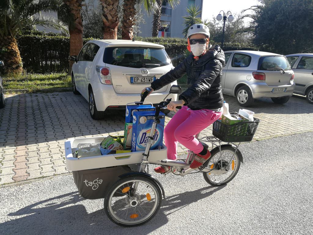 Das elektrische Lastenfahrrad während des Coronavirus und danach.