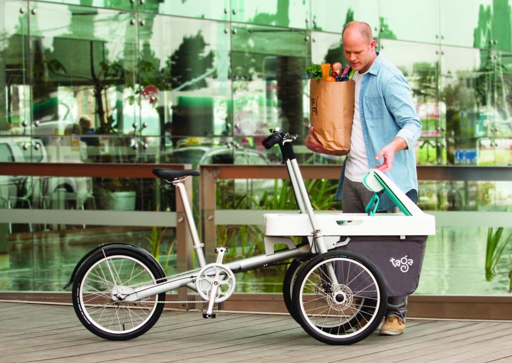 Dreirädriges Fahrrad für den Lastentransport - Taga Family Bike
