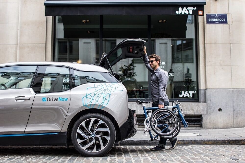 Super-light folding electric bicycle Ahooga bike