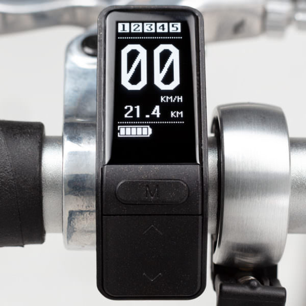 Bicicletta elettrica pieghevole Ahooga Power Plus OLED Display