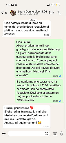 Recensione cliente