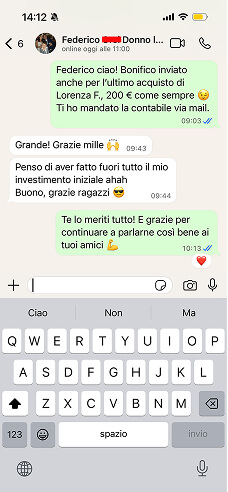 Recensione cliente